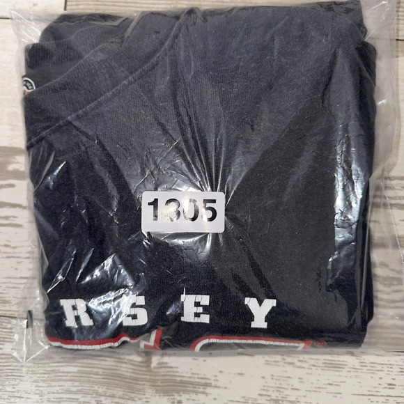 Vintage New Jersey Devils Shirt Mens XL Black NHL Hockey CCM Short Sleeve 90s - Picture 12 of 12